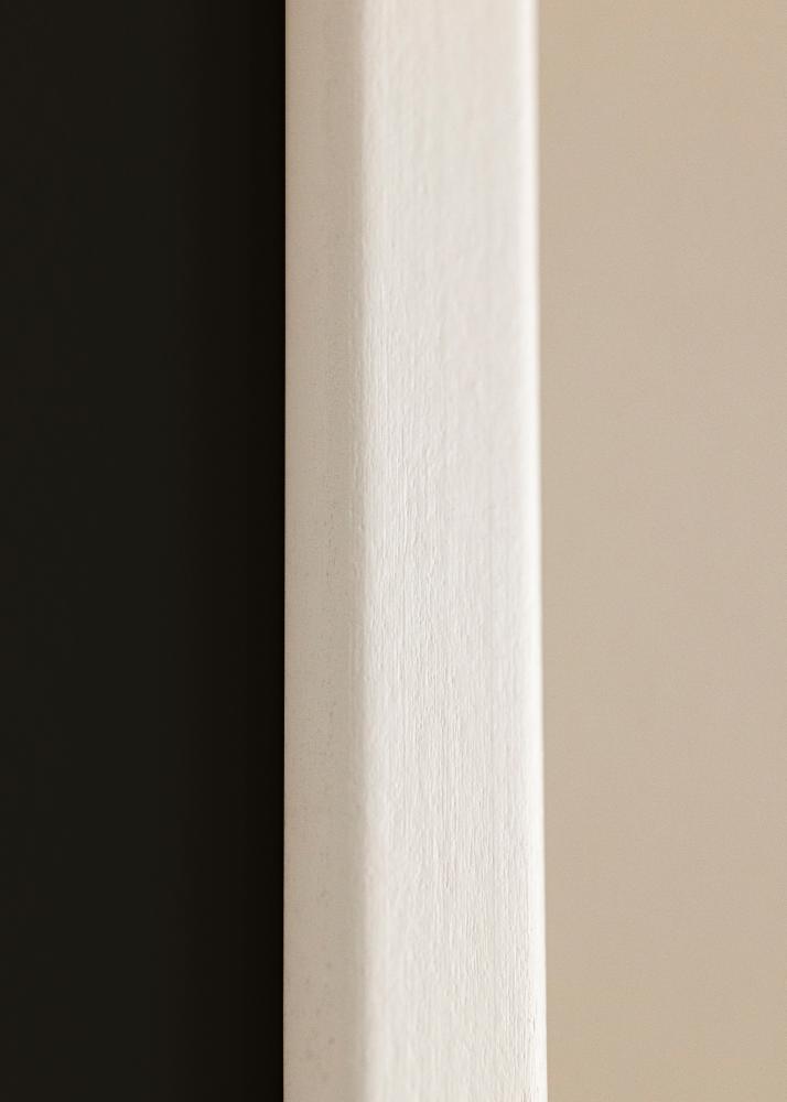 Ramme Kaspar Hvid 40x60 cm - Passepartout Sort 32,9x48,3 cm (A3+)