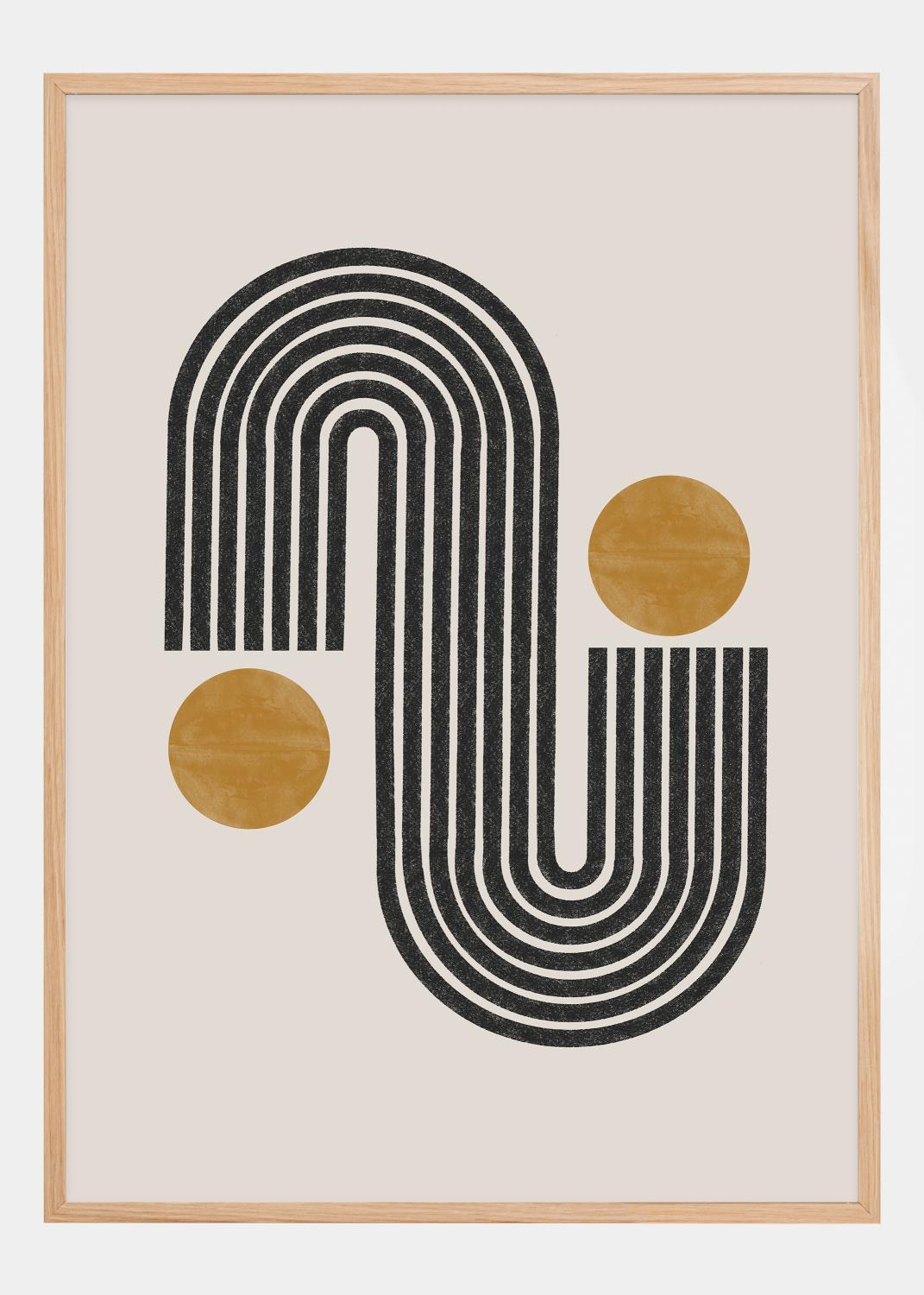 Product Image for Mid Century No3 Plakat (21x29.7 cm (A4))