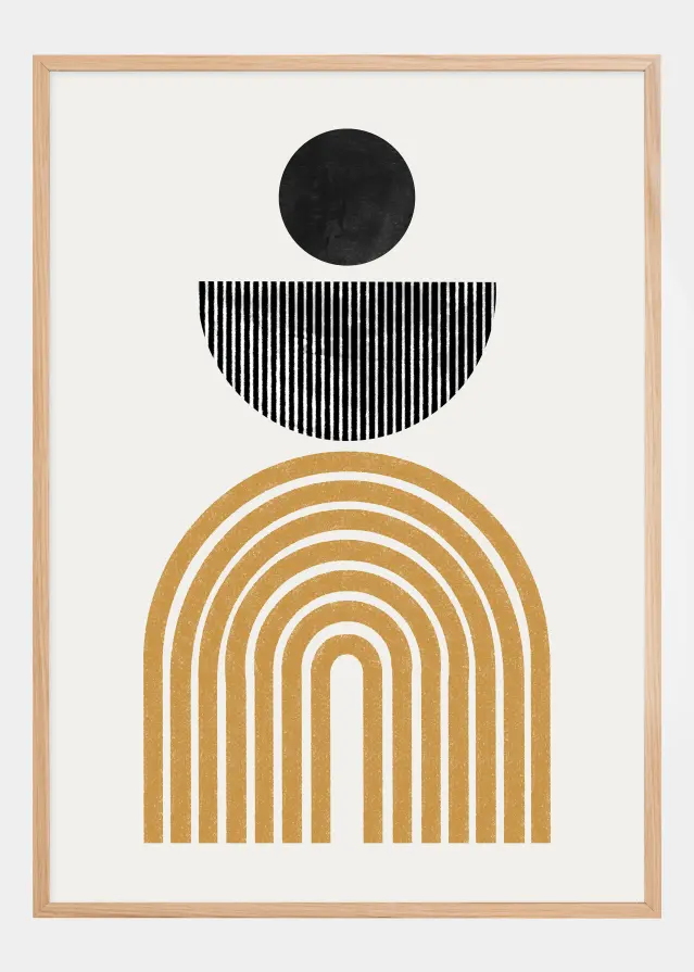 Midcentury Composition Plakat