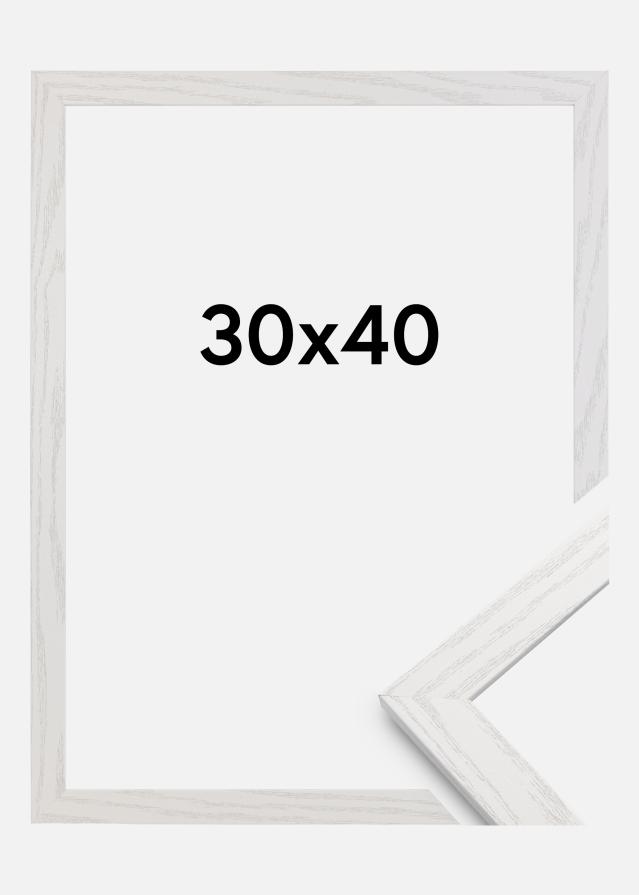 Ramme Stilren Akrylglas White Oak 30x40 cm