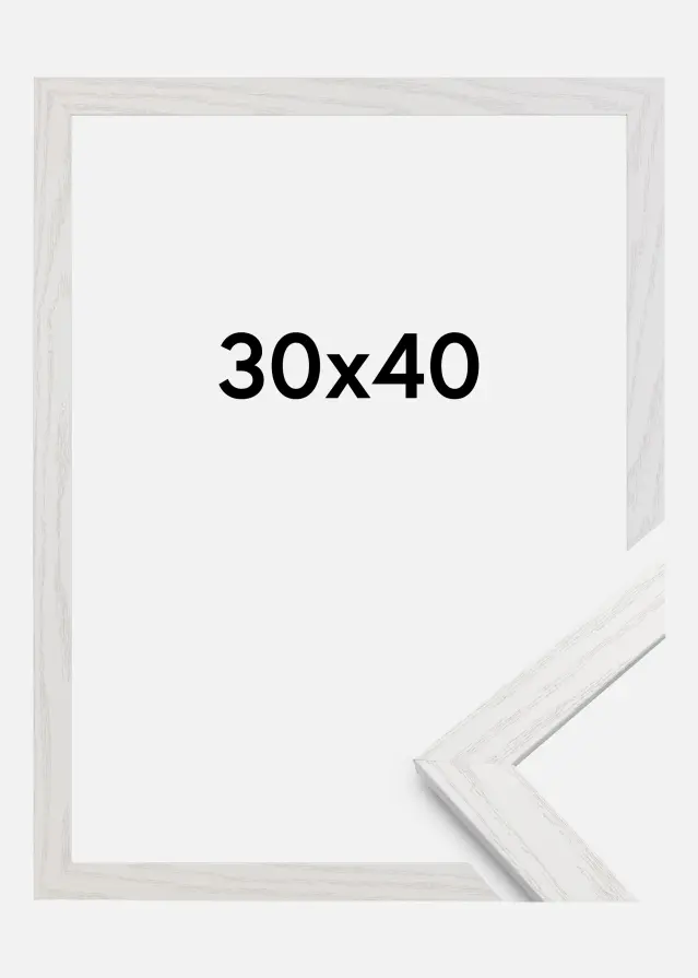 Ramme Stilren White Oak 30x40 cm