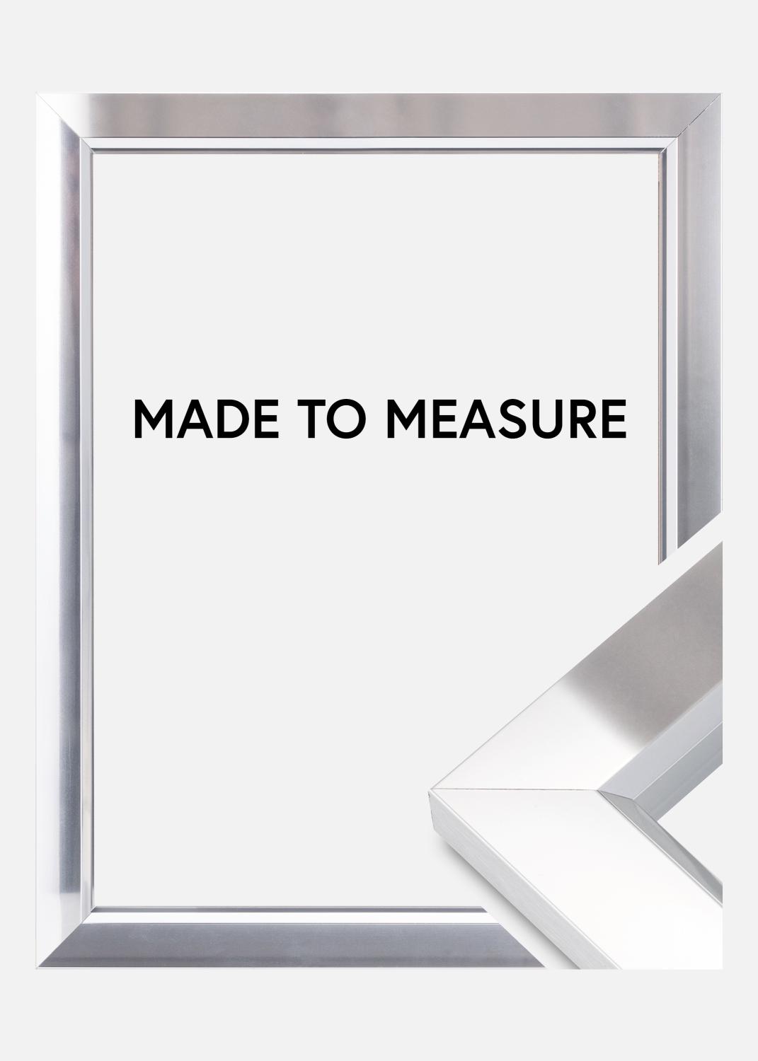 Product Image for Ramme Åsarna Blank Sølv - Valgfri Størrelse (Uden glas)