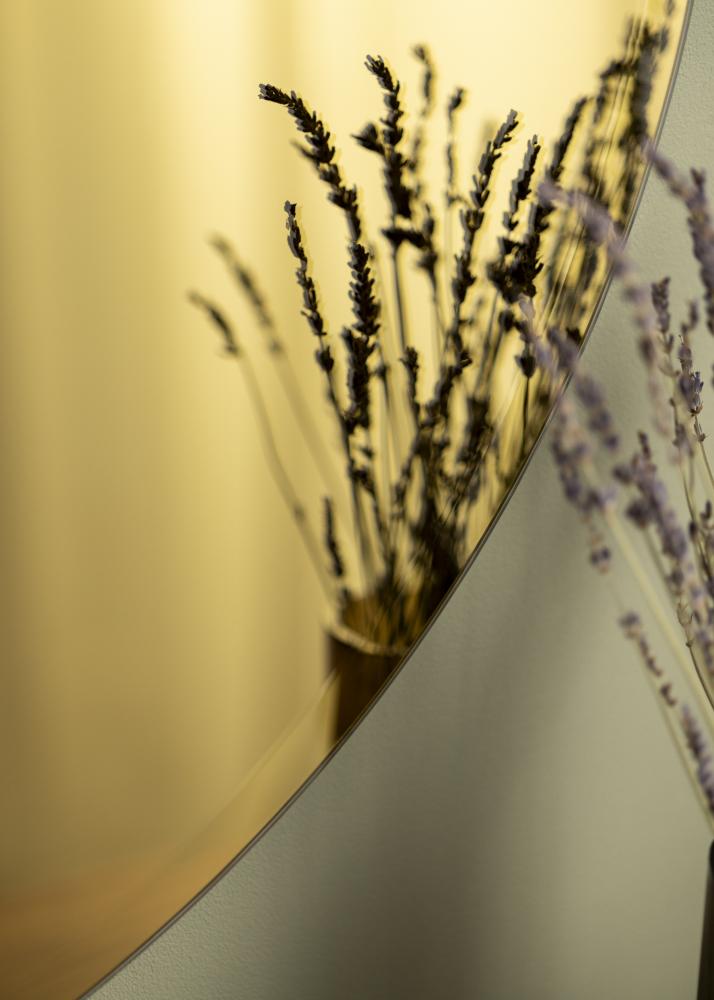 KAILA Rundt Spejl Gold Deluxe 90 cm Ø