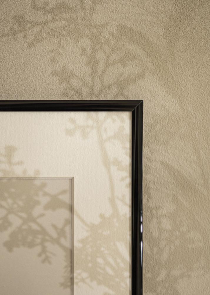 Ramme Scandi Akrylglas Sort 20x20 cm