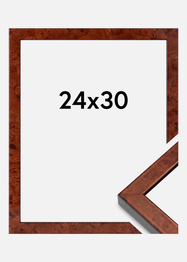 Ramme Hermes Akrylglas Burr Walnut 24x30 cm