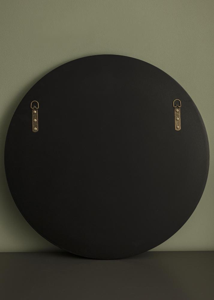 Spejl Premium Black Circle 60 cm Ø