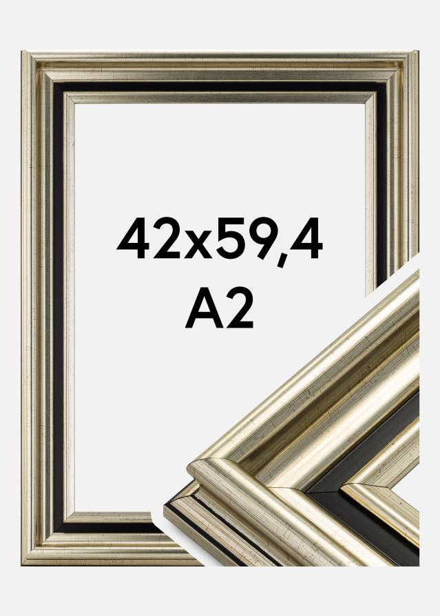 Ramme Gysinge Premium Sølv 42x59,4 cm (A2)