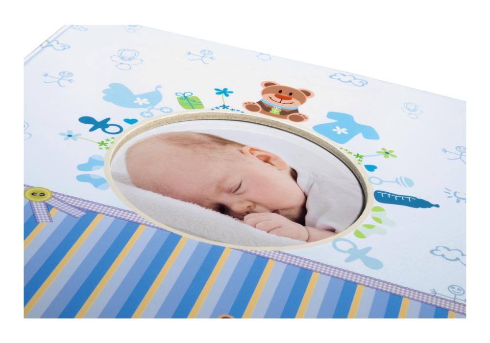 Play Album Blå - 200 Billeder i 10x15 cm