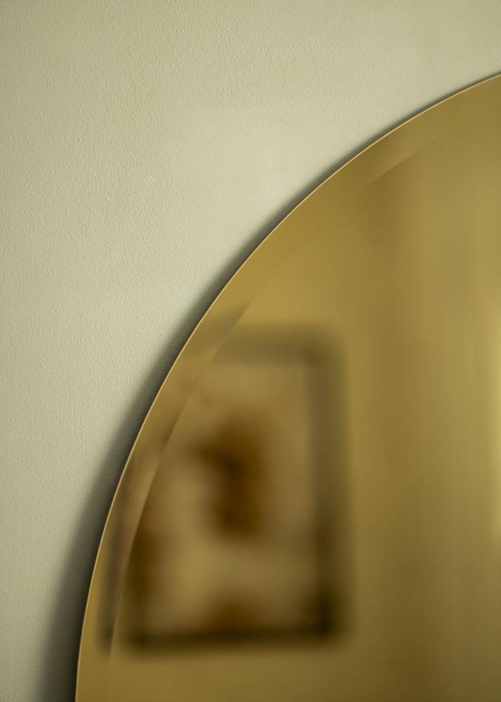 KAILA Rundt Spejl Gold Deluxe 90 cm Ø