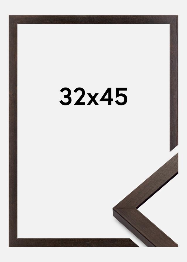 Ramme Selection Akrylglas Valnød 32x45 cm