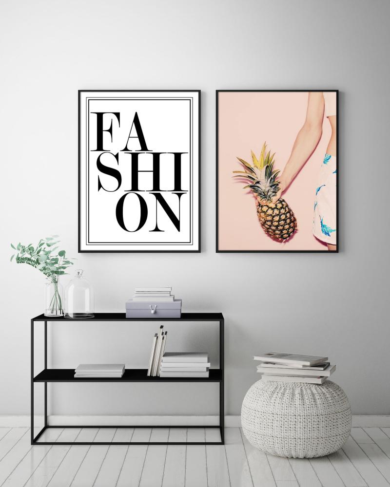 Pineapple Happy II - 50x70 cm