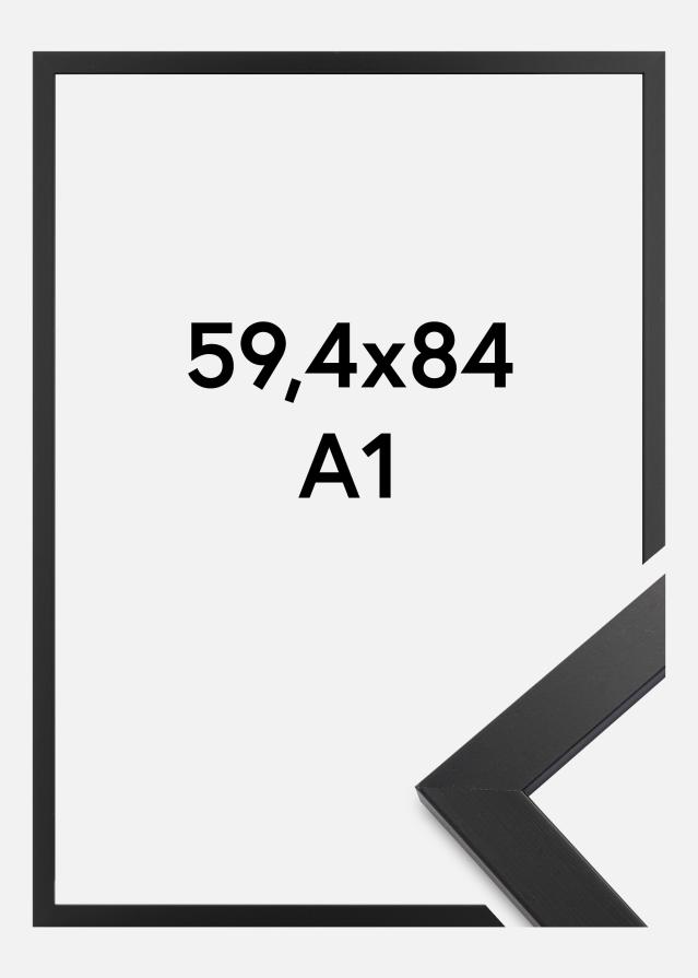 Ramme Black Wood Akrylglas 59,4x84 cm (A1)