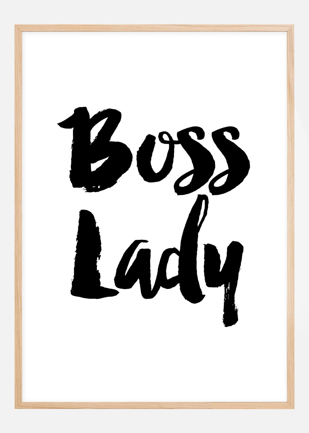Product Image for Boss Lady Plakat (21x29.7 cm (A4))