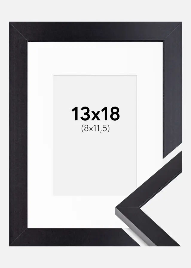 Ramme Selection Sort 13x18 cm - Passepartout Hvid 9x12 cm