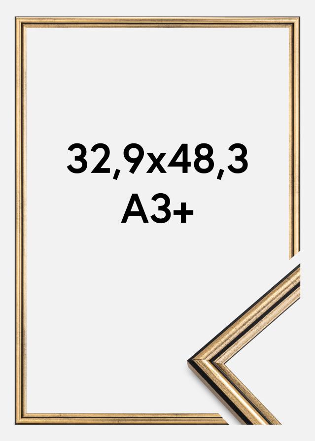 Ramme Horndal Akrylglas Guld 32,9x48,3 cm (A3+)