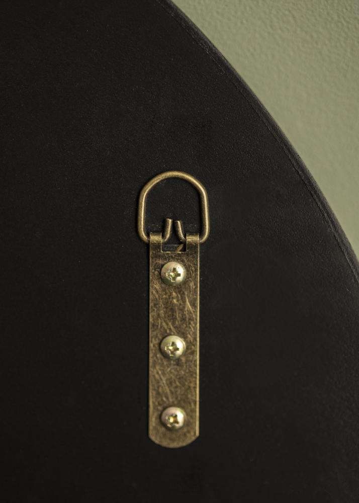 Spejl Premium Black Circle 60 cm Ø