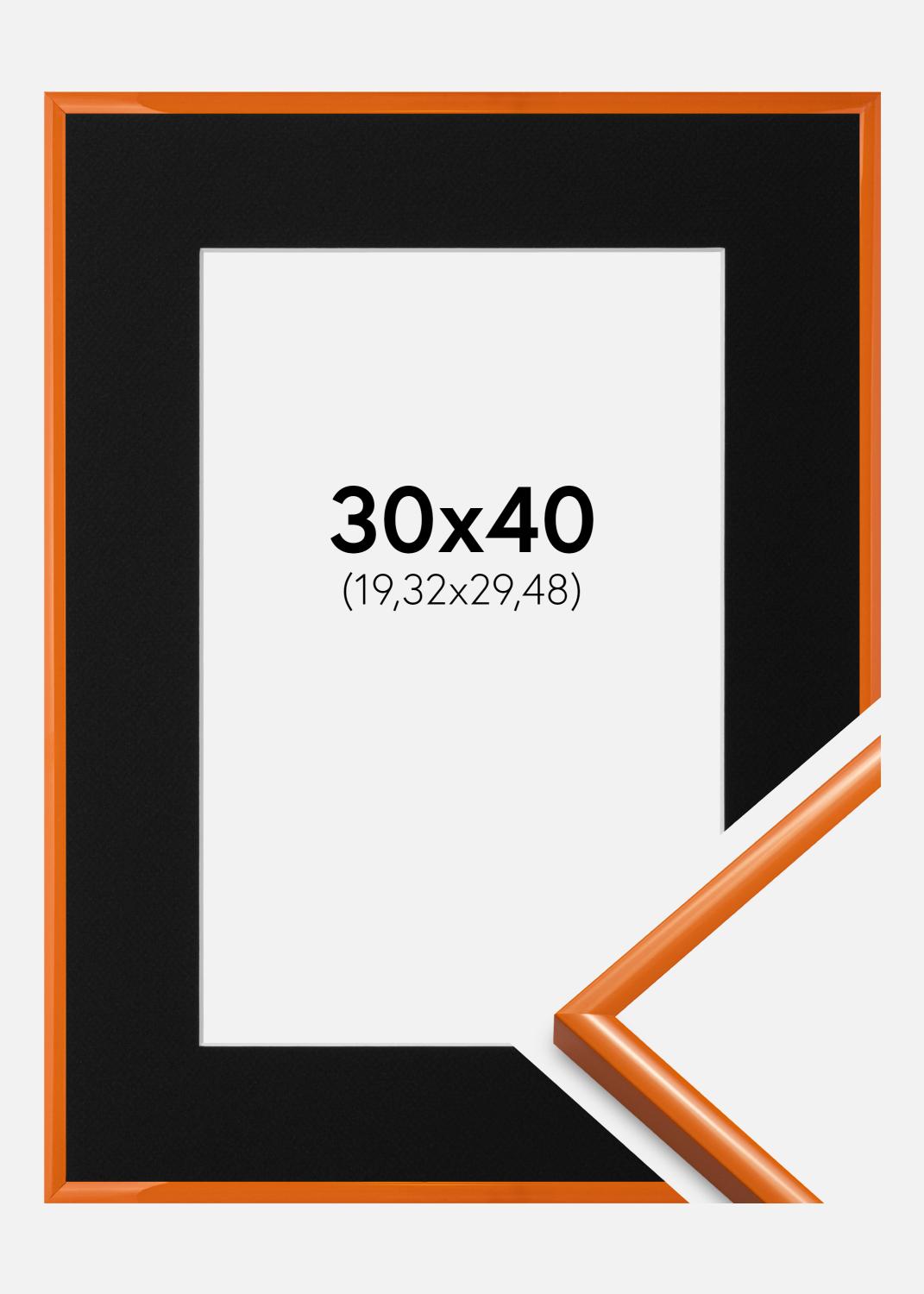 Product Image for Ramme New Lifestyle Lys Orange 30x40 cm - Passepartout Sort 8x12 inches