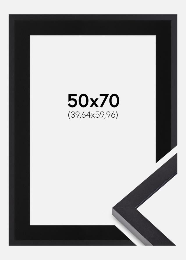 Ramme Selection Sort 50x70 cm - Passepartout Sort 16x24 inches