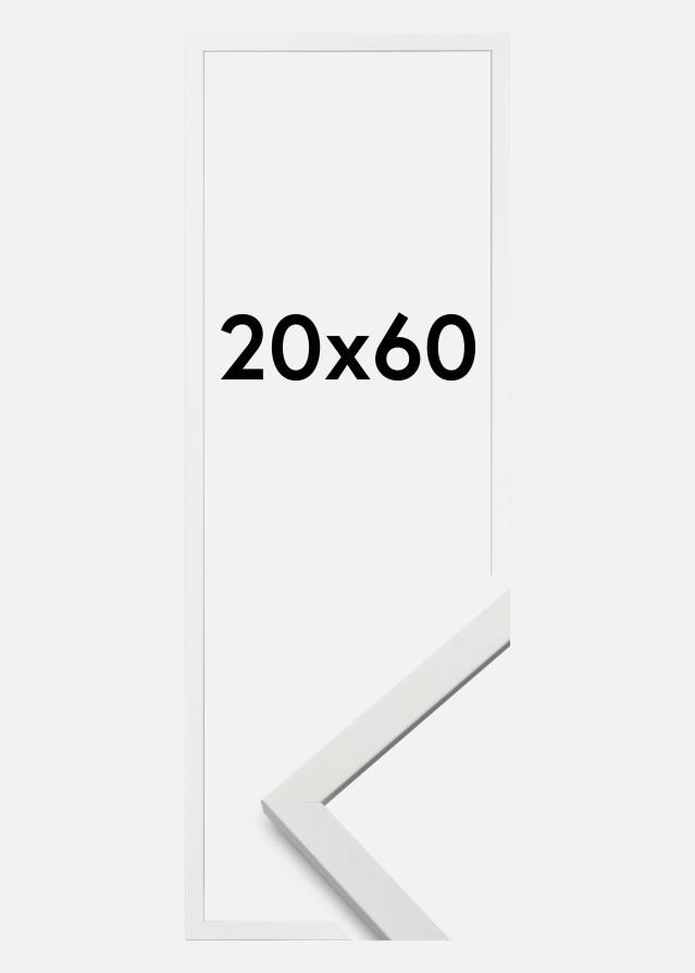 Ramme Edsbyn Akrylglas Hvid 20x60 cm