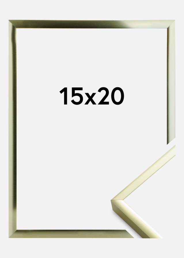 Ramme Aluminum Gold 15x20 cm