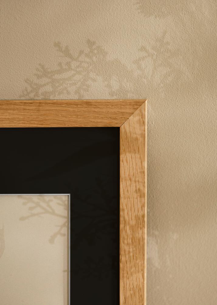 Ramme Trendline Eg 40x40 cm - Passepartout Sort 10x10 inches
