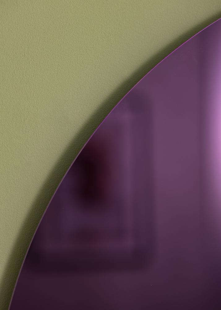 Spejl Purple 80 cm Ø