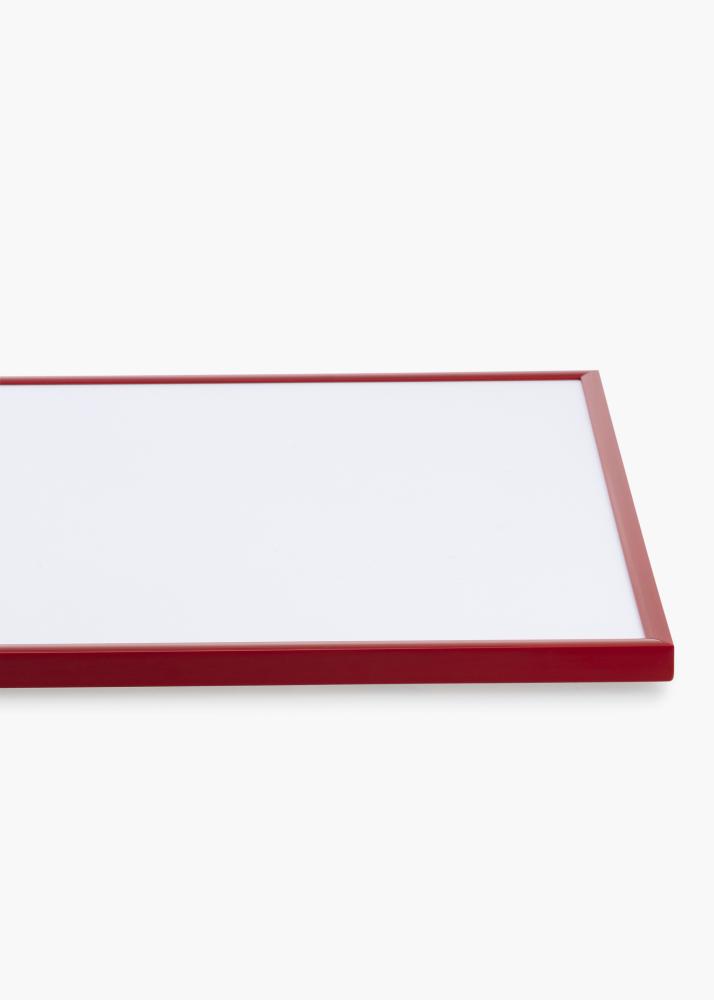 Ramme New Lifestyle Medium Red 50x70 cm - Passepartout Hvid 33x56 cm