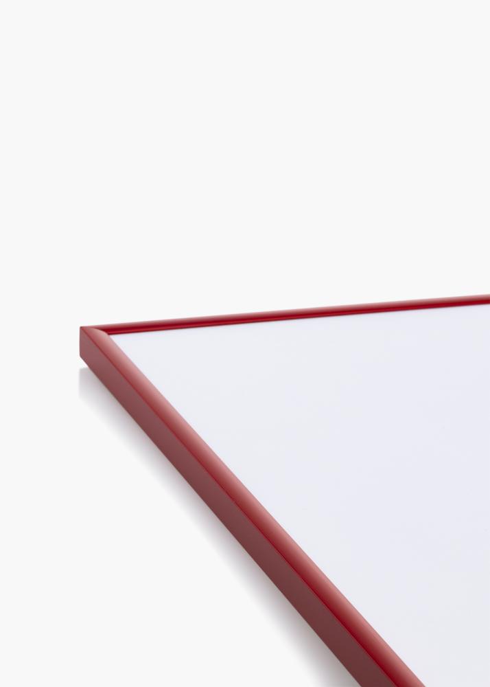 Ramme New Lifestyle Medium Red 50x70 cm - Passepartout Hvid 33x56 cm