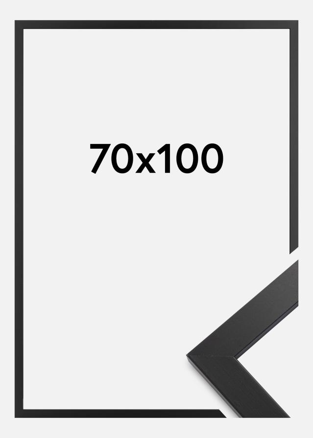 Ramme Black Wood Premium Antirefleks 70x100 cm