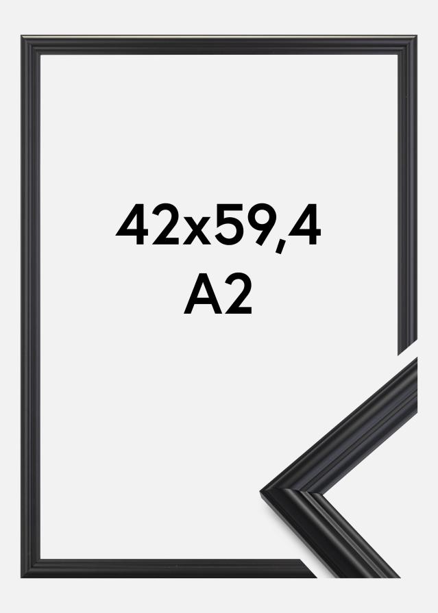 Ramme Siljan Sort 42x59,4 cm (A2)