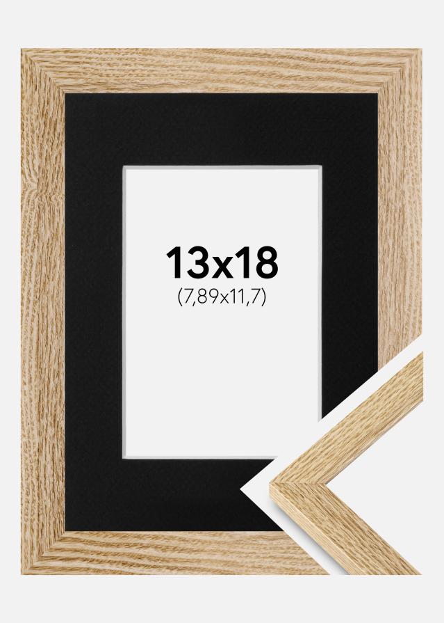 Ramme Selection Eg 13x18 cm - Passepartout Sort 3,5x5 inches