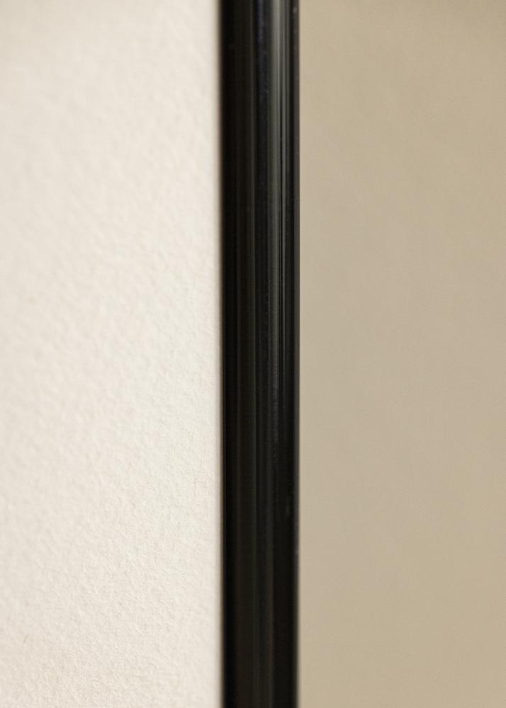 Ramme Victoria Sort 40x50 cm - Passepartout Hvid 28x35 cm