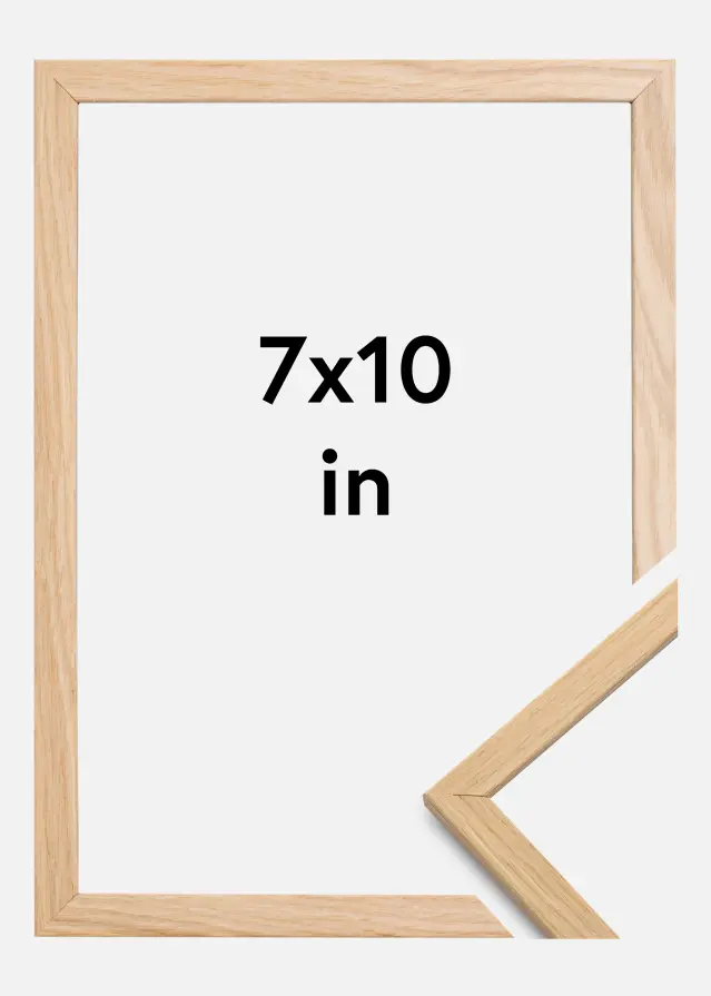 Ramme Edsbyn Akrylglas Eg 7x10 inches (17,78x25,4 cm)