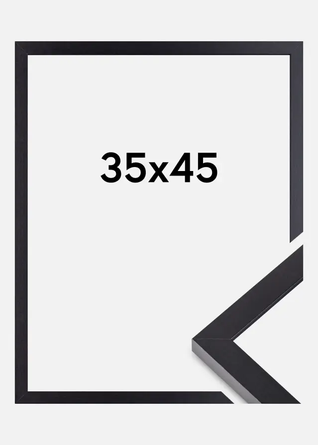Ramme Selection Akrylglas Sort 35x45 cm
