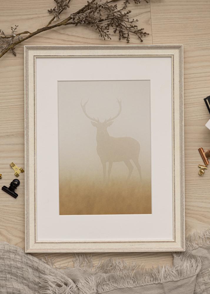 Ramme Shabby Chic Hvid 24x30 cm