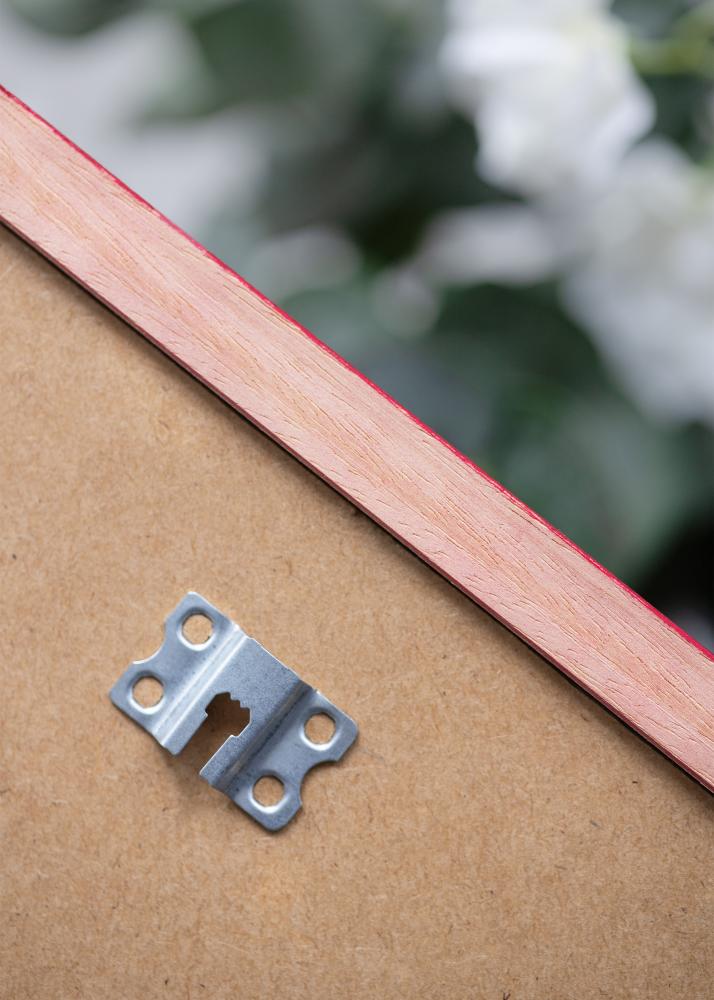 Ramme Cornwall Akrylglas Mørkerød 30x30 cm