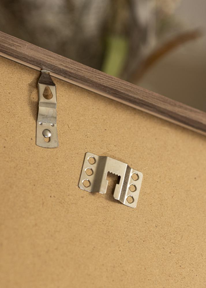 Ramme Soul Walnut Veneer 40x60 cm - Passepartout Hvid 25x50 cm