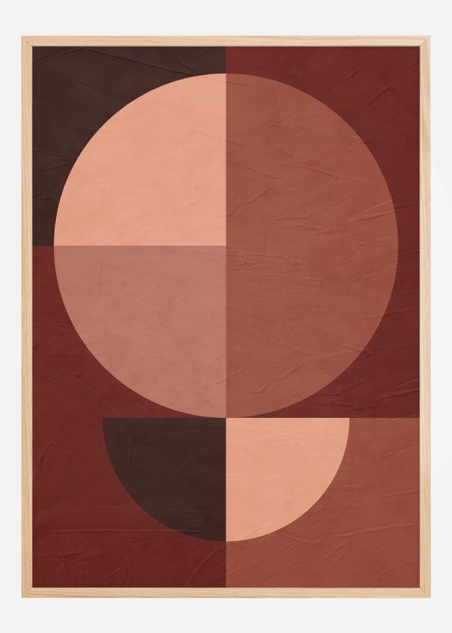 Red Circles Plakat