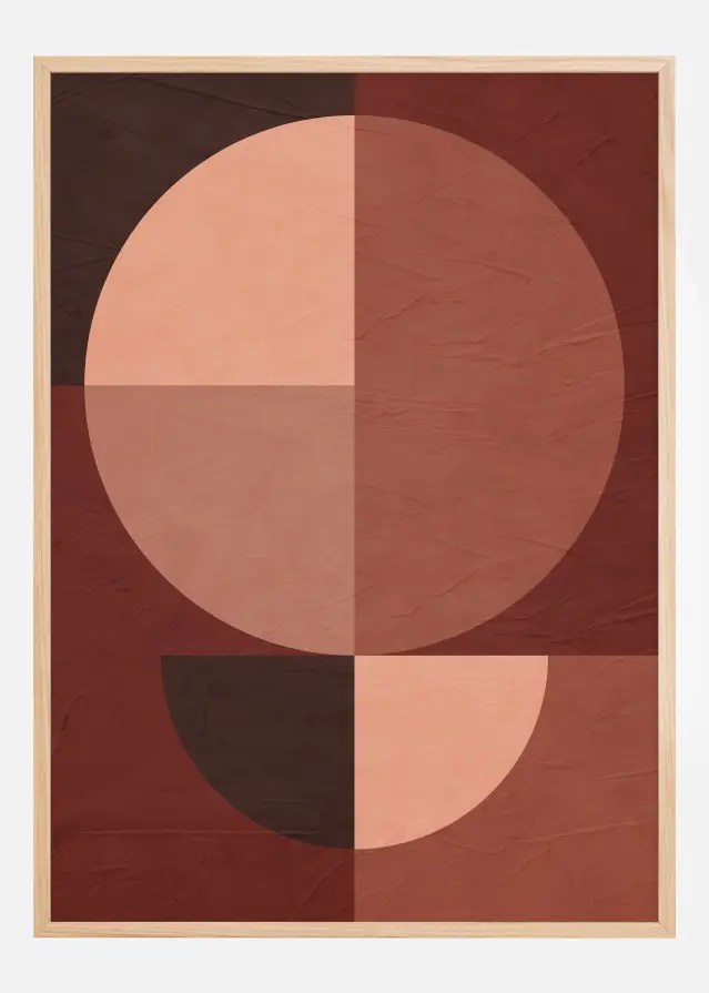 Red Circles Plakat