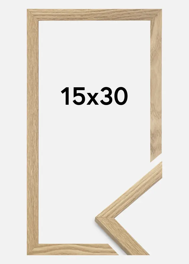 Ramme Trendy Akrylglas Eg 15x30 cm