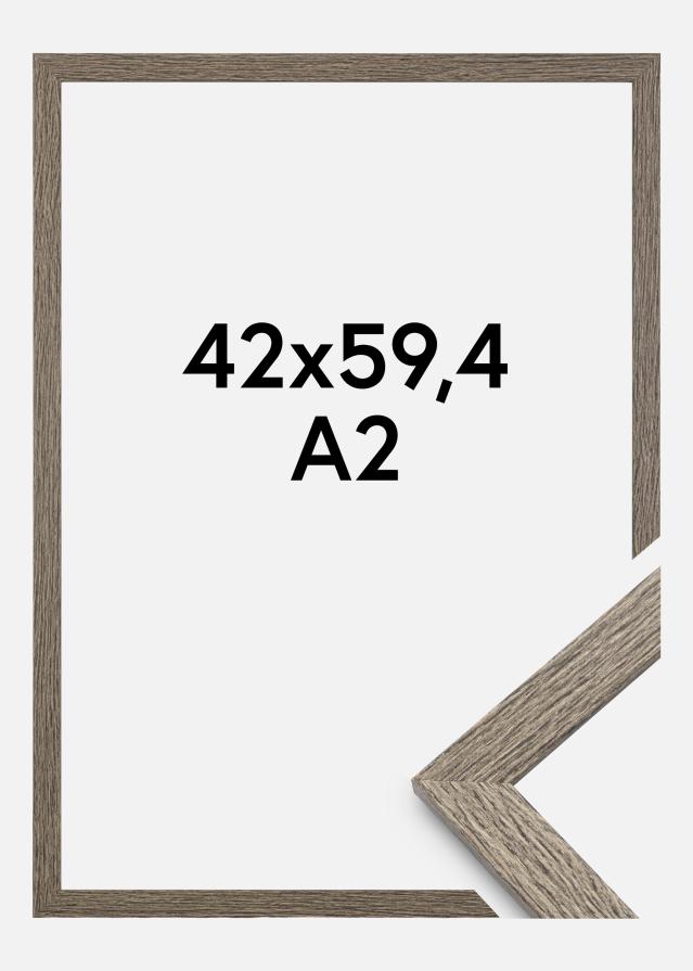 Ramme Stilren Akrylglas Dark Grey Oak 42x59,4 cm (A2)