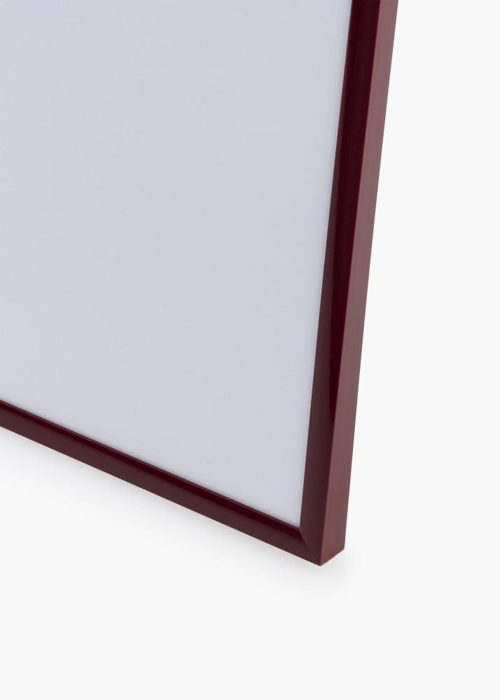 Ramme New Lifestyle Mørkerød 70x100 cm - Passepartout Sort 62x85 cm