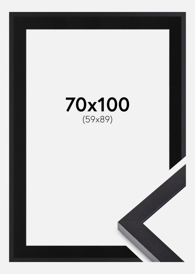 Ramme Selection Sort 70x100 cm - Passepartout Sort 60x90 cm