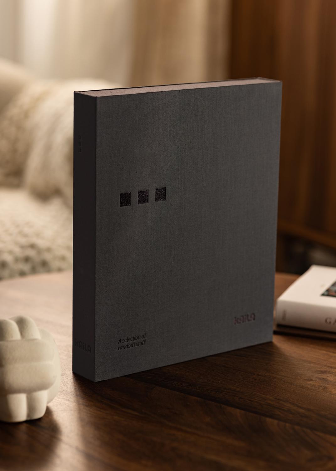 Product Image for KAILA ... - Coffee Table Photo Album (60 Sorte Sider / 30 Blade)