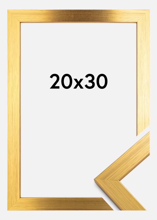 Ramme Gold Wood Akrylglas 20x30 cm