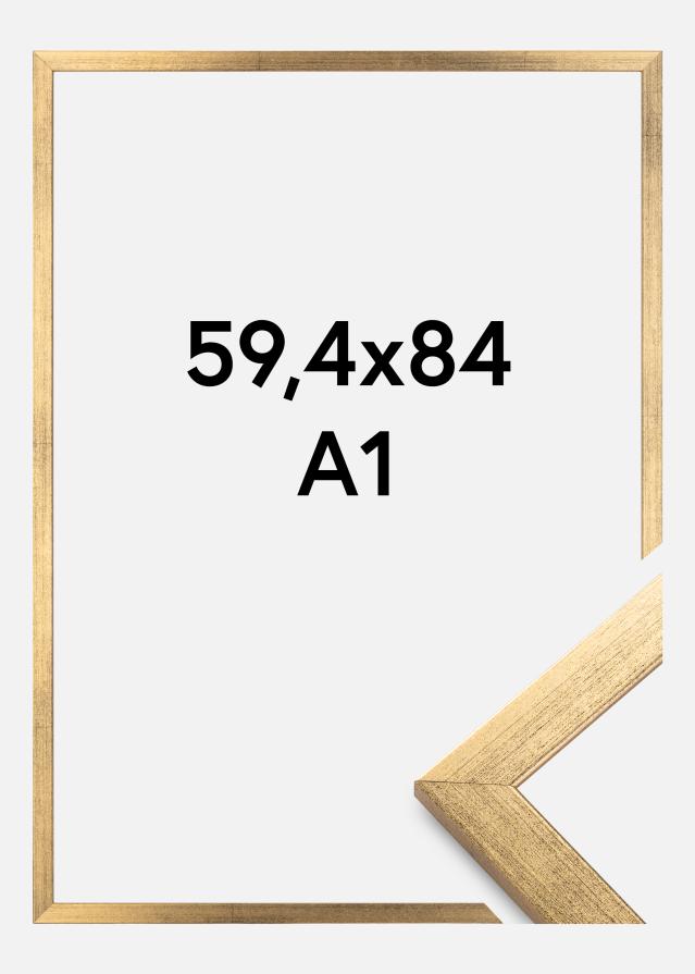 Ramme Stilren Akrylglas Guld 59,4x84 cm (A1)