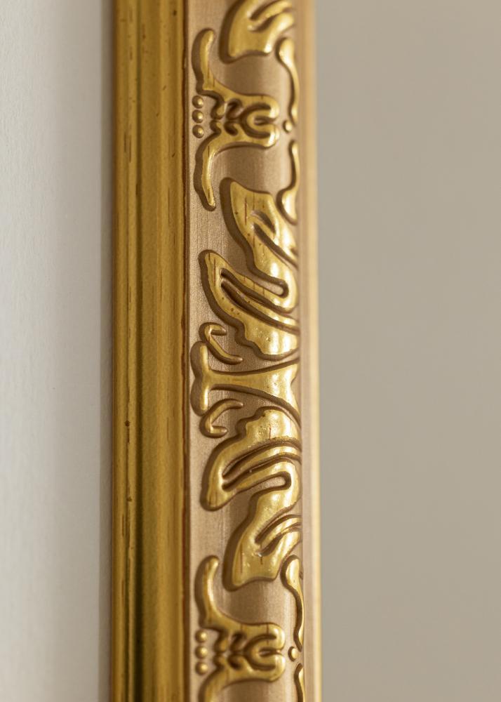 Ramme Nostalgia Akrylglas Guld 62x85 cm