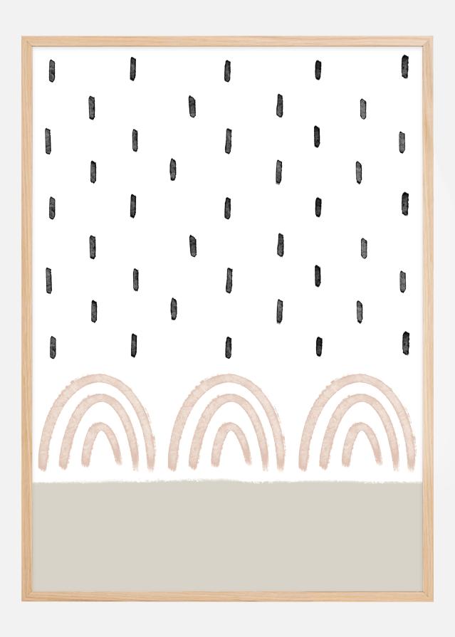 Rain on Rainbows Plakat