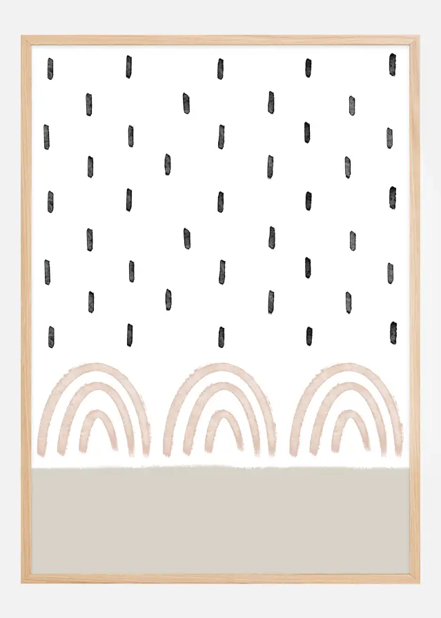 Rain on Rainbows Plakat