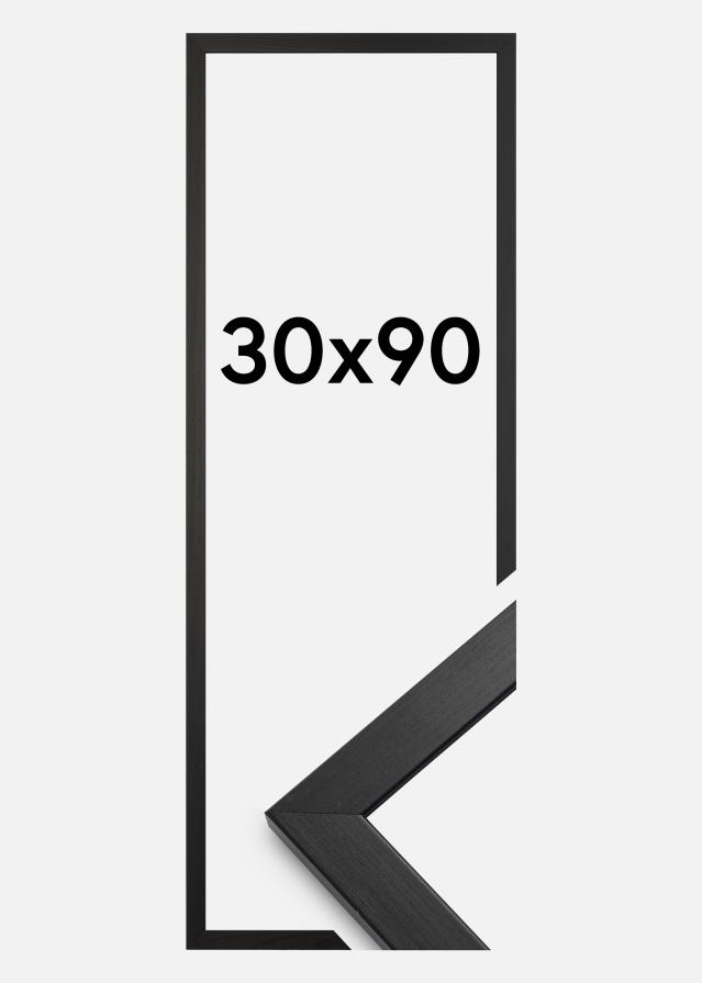 Ramme Stilren Akrylglas Sort 30x90 cm